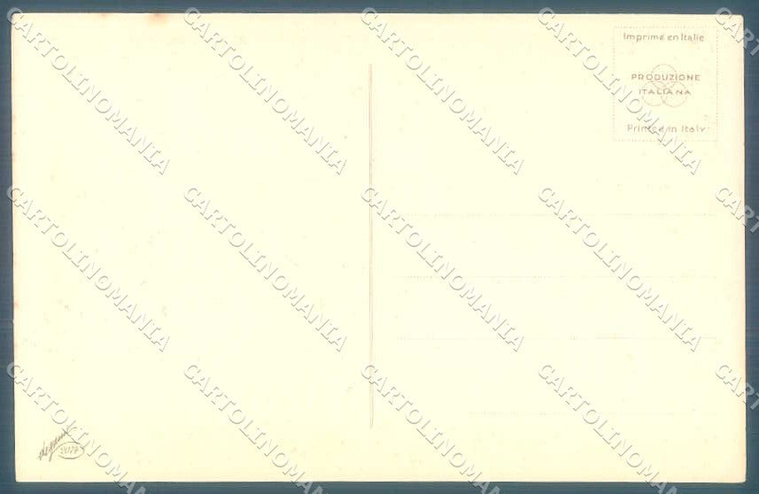 Artist Signed Busi Fashion Glamour Lady Degami 694 postcard VK8956 – retro