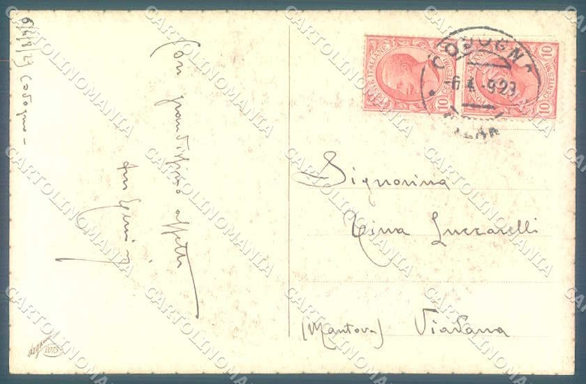 Artist Signed Corbella Fashion Lady Couple Venezia Degami 2075 postcard VK9022 – retro