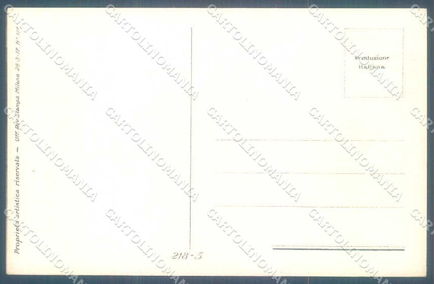 Artist Signed Simonetti Fashion Glamour Lady serie 218-5 postcard VK9079 – retro