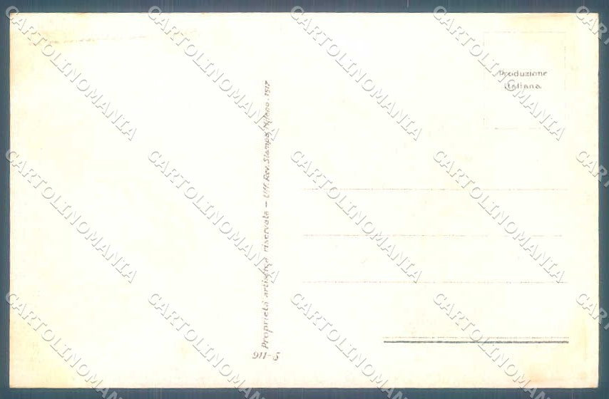 Artist Signed Colombo Fashion Glamour Lady serie 911-5 postcard VK9085 – retro
