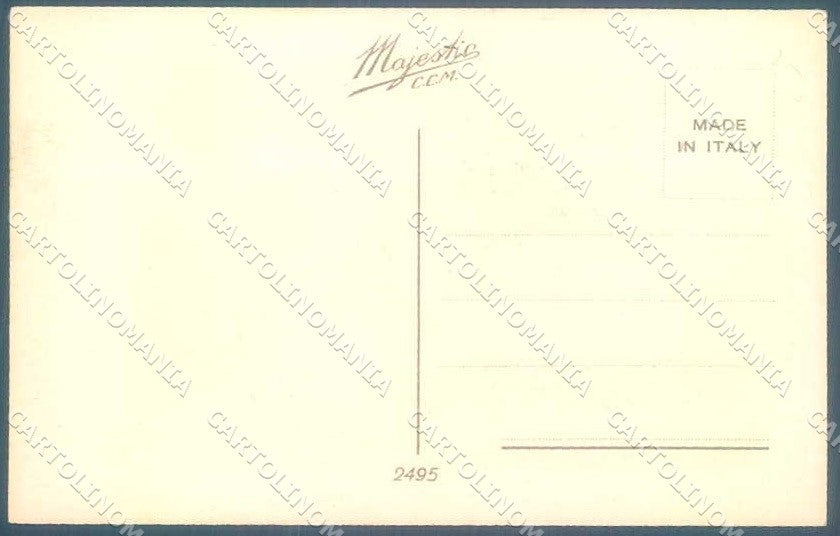 Artist Signed Gobbi Lady Romantic Couple serie 2495 postcard VK9113 – retro