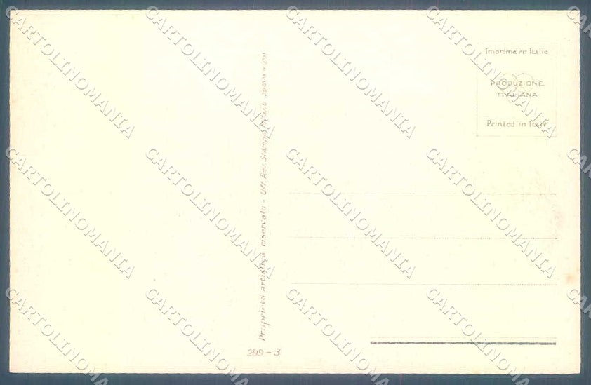Artist Signed Terzi Fashion Glamour Lady Flowers serie 299-3 postcard VK9198 – retro