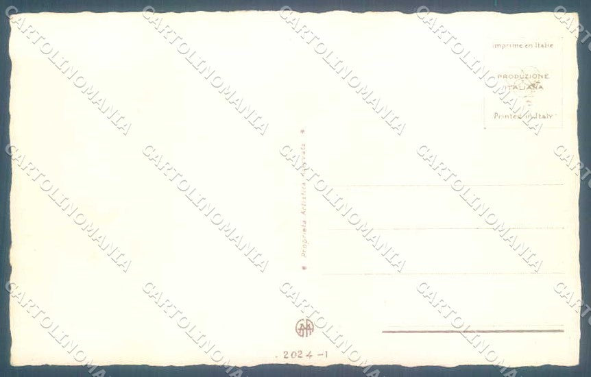 Artist Signed Guyma Lady Pierrot Romantic Couple serie 2024-1 postcard VK9213 – retro
