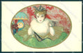 Artist Signed Montedoro Fashion Glamour Lady Art Deco serie A-2 postcard VK9226 – fronte