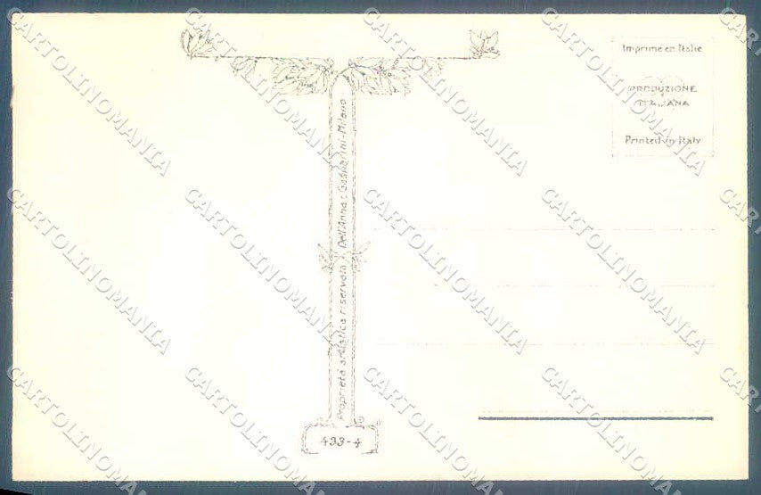 Artist Signed Grande Lady Romantic Couple serie 433-4 postcard VK9236 – retro