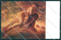 Artist Signed Ferrario Risque Nude Lady The Aim serie 121 postcard VK9253 – fronte