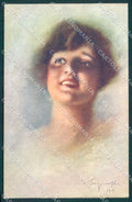 Artist Signed Pagnotta Lady serie 288 postcard VK9279 – fronte