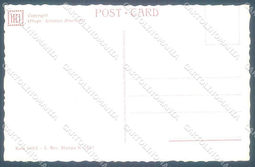 Artist Signed Pagnotta Fashion Glamour Lady Parrot serie 1003 postcard VK9283 – retro