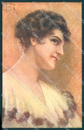 Artist Signed Guj Bice Fashion Glamour Lady serie 264-4 postcard VK9288 – fronte