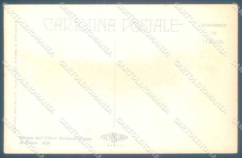 Artist Signed Dressler Fashion Glamour Lady Mirrow serie 445-1 postcard VK9292 – retro