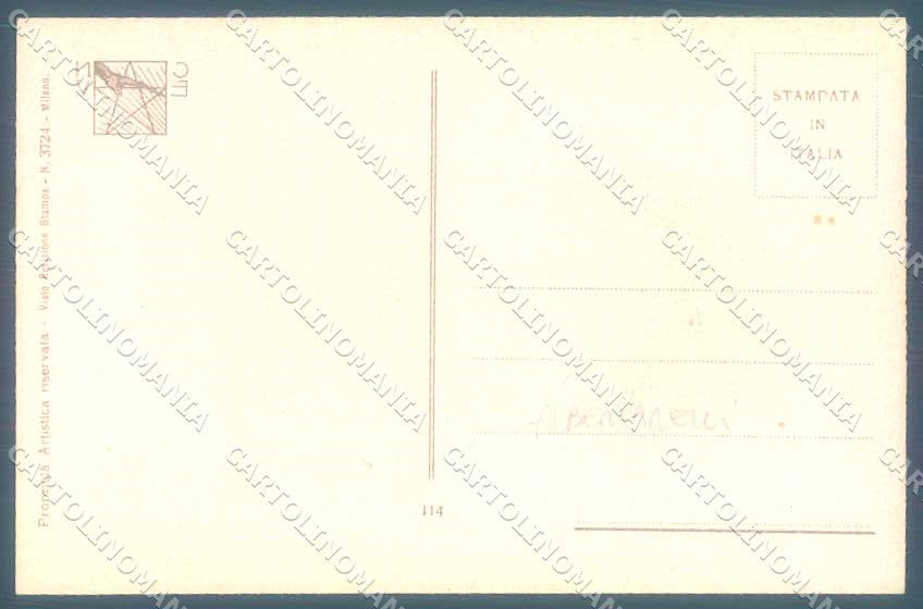 Artist Signed Albert Lady Monkey Art Deco Make up serie 114 postcard VK9342 – retro