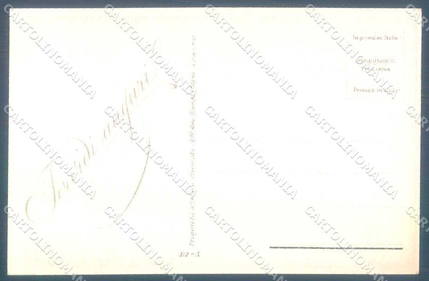 Artist Signed Balestrieri Lady Romantic Couple Car serie 312-5 postcard VK9347 – retro