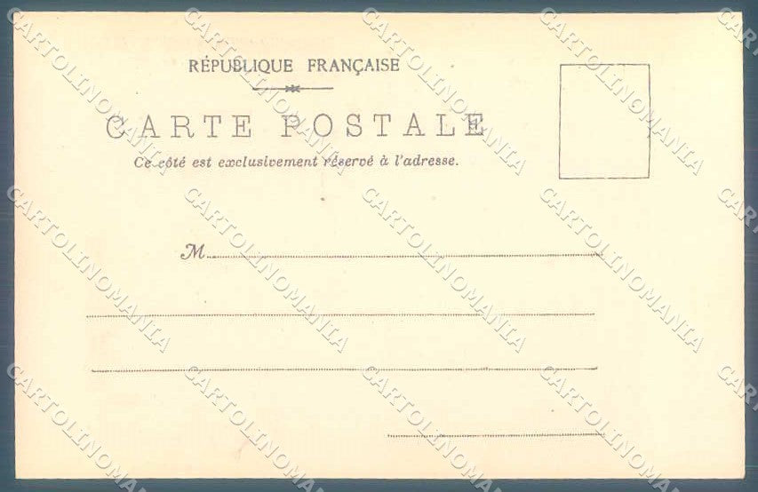 Artist Signed Conrad Lady Art Nouveau Chez Elle postcard VK9351 – retro