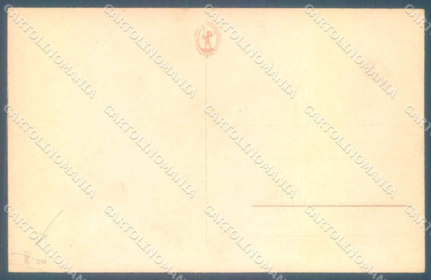 Artist Signed MG Grosze Manni Lady Silhouette serie 231 CORNER CREASED pc VK9361 – retro