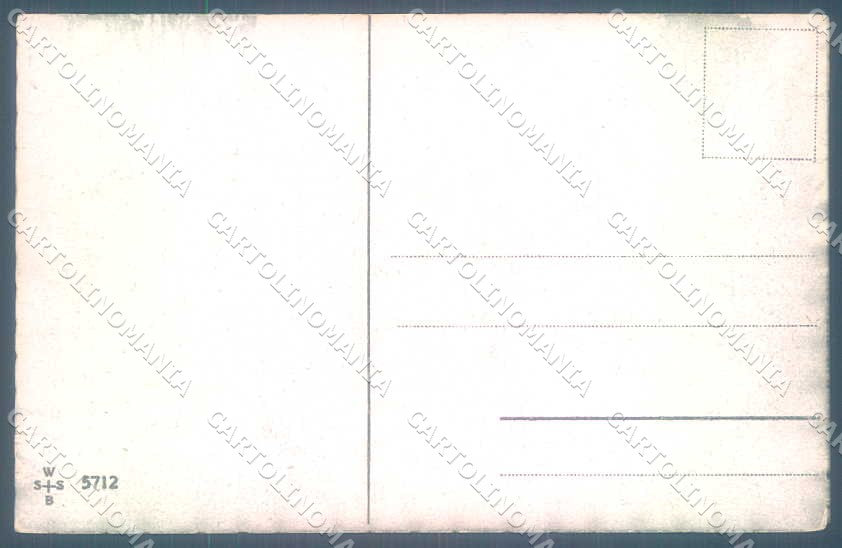 Artist Signed MG Grosze Manni Lady Silhouette WSSB serie 5712 postcard VK9367 – retro