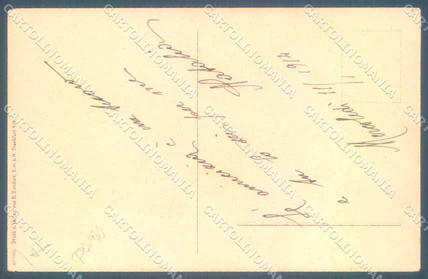 Artist Signed Watral Fashion Glamour Lady Girl Snowman CREASED postcard VK9400 – retro