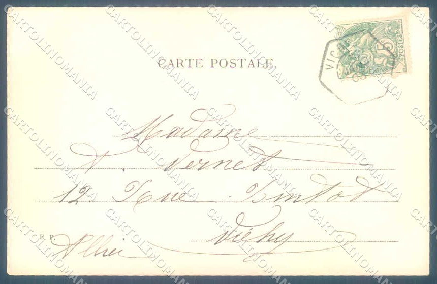 Artist Signed Patella Fashion Glamour Lady Sirene Art Nouveau postcard VK9405 – retro