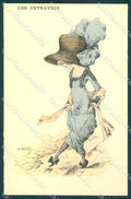 Artist Signed Roberty Fashion Glamour Lady Hand Painted postcard VK9419 – fronte