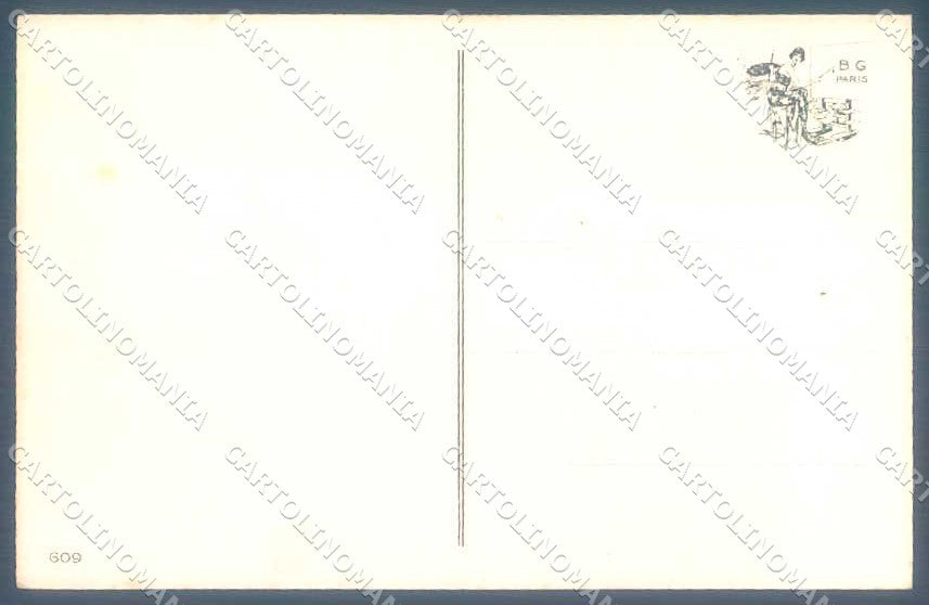 Artist Signed Baer Gil Fashion Glamour Lady Car Hand Painted serie 609 pc VK9434 – retro