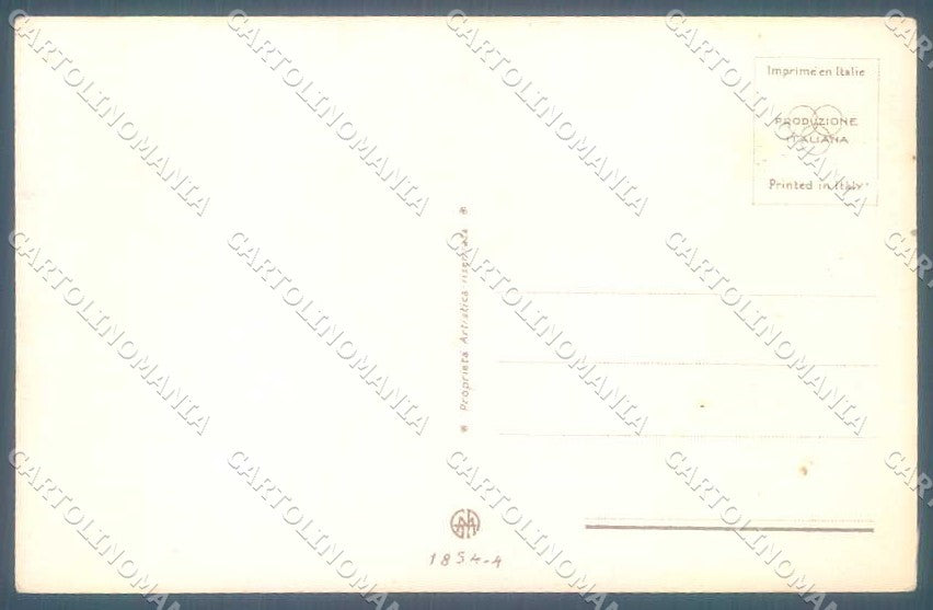 Artist Signed Castehmon Fashion Glamour Lady serie 1854-4 postcard VK9439 – retro