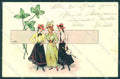 Artist Signed Starcke Lady Luck Four Leaf Clover Stroefer serie III 52 pc VK9474 – fronte