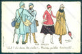 Artist Signed Hemjic ? Fashion Glamour Lady Soldier Nos Poilus postcard VK9498 – fronte
