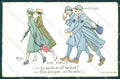Artist Signed Hemjic ? Fashion Glamour Lady Soldier Nos Poilus PIN HOLE VK9499 – fronte