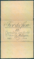 Artist Signed Malugani Pochette Fior da Fiore serie 91 VK9507 – fronte