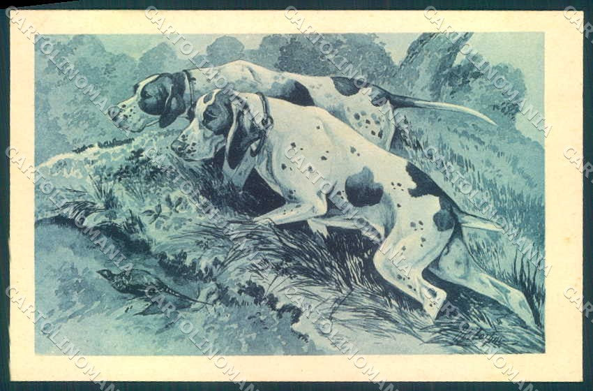Artist Signed Norfini Pointer Pheasant Hunting Dog serie 60764 3847 pc VK9567 – fronte