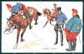 Artist Signed Schoenpflug Military Soldier Horse B.K.W.I. 441-10 pc VK9610 – fronte