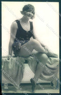 Real Photo Bathing Beauty Noyer serie 3983 RPPC postcard VK9648 – fronte