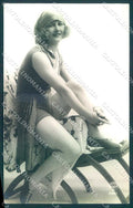 Real Photo Bathing Beauty Noyer serie 3981 RPPC postcard VK9649 – fronte