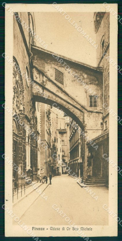 Firenze Città San Michele Mini cartolina WX0003 – fronte