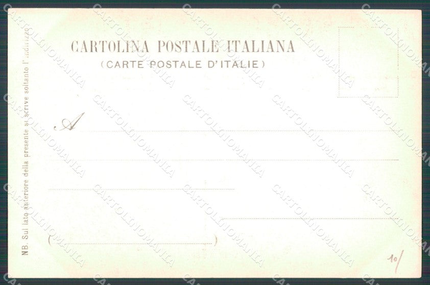 Firenze Città Casa Dante Alighieri cartolina WX0028 – retro