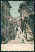 Firenze Città Ponte Vecchio Alterocca 5358 PIEGHINA cartolina WX0030 – fronte