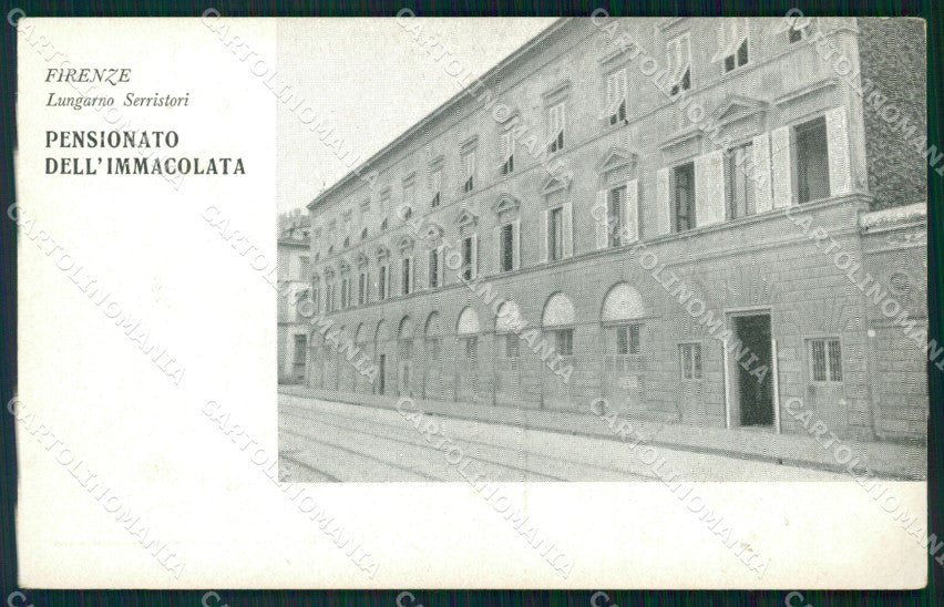 Firenze Città Pensionato Immacolata cartolina WX0060 – fronte