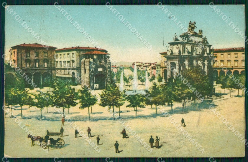 Firenze Città Piazza San Gallo Arco Trionfale cartolina WX0090 – fronte