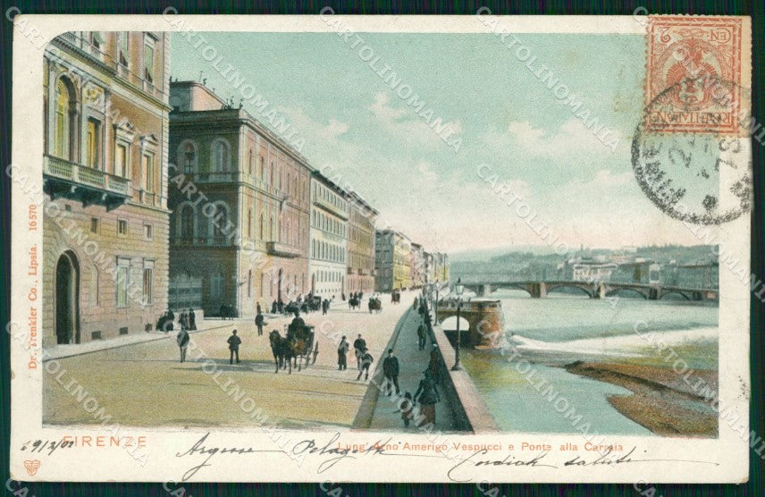 Firenze Città STRAPPINO cartolina WX0111 – fronte