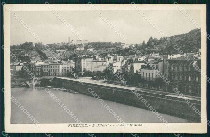 Firenze San Miniato cartolina WX0147 – fronte