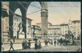 Firenze Città Piazza Signoria Loggia Lanzi Carrozza cartolina WX0160 – fronte