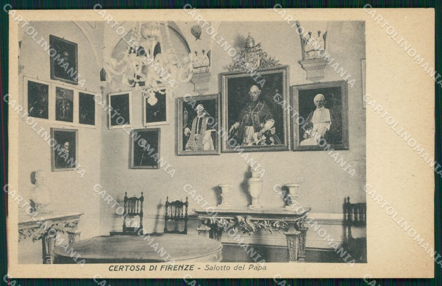 Firenze Certosa di Salotto del Papa cartolina WX0162 – fronte
