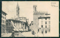 Firenze Città Piazza San Firenze PIEGHINA cartolina WX0175 – fronte