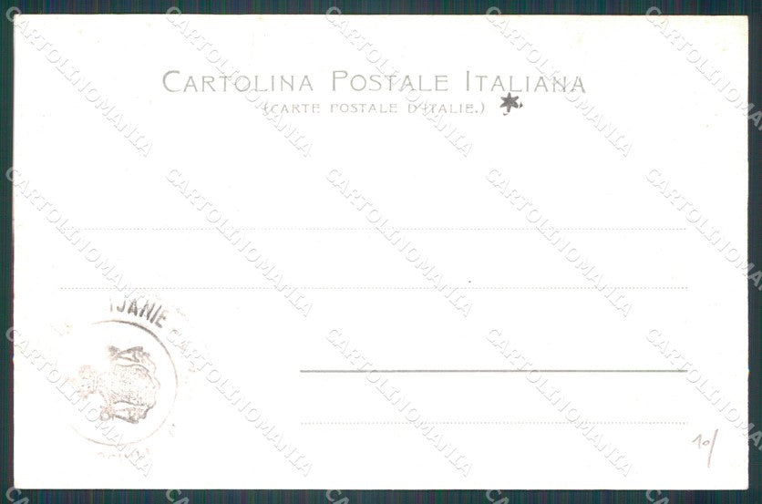Firenze Città Cascine Viale della Regina Carrozza cartolina WX0176 – retro