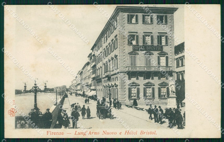 Firenze Città Lungarno Nuovo MACCHIE cartolina WX0189 – fronte