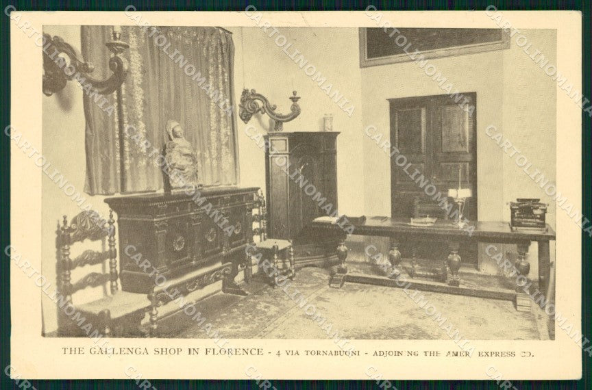 Firenze Città Galleria in Via Tornabuoni cartolina WX0196 – fronte