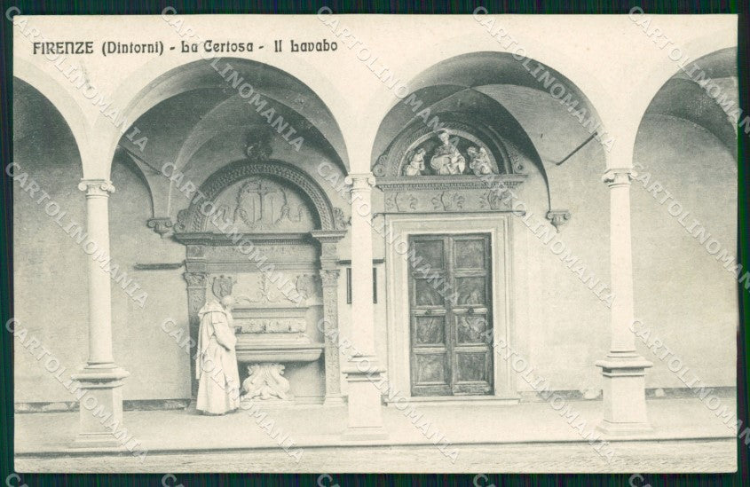 Firenze Certosa di cartolina WX0201 – fronte