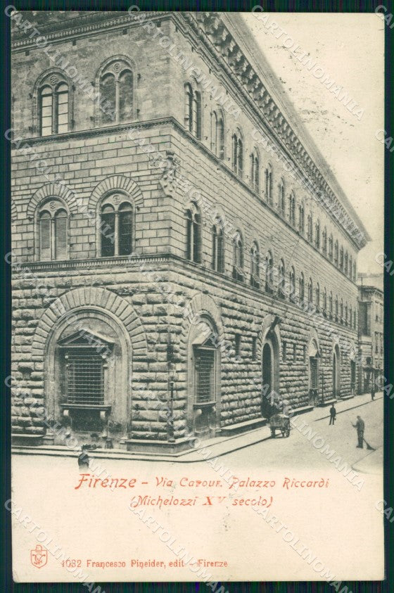 Firenze Città Via Cavour cartolina WX0210 – fronte