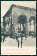 Firenze Città Loggia Mercato Nuovo cartolina WX0228 – fronte