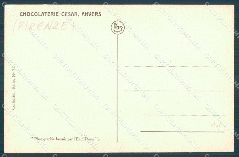 Firenze Città Abbazia cartolina WX0229 – retro