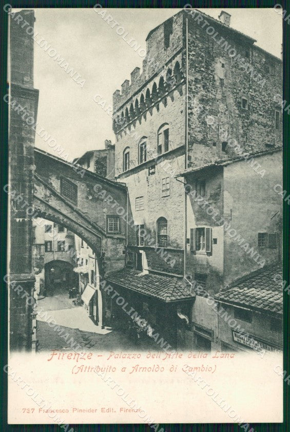 Firenze Città Palazzo dell'Arte della Lana cartolina WX0232 – fronte